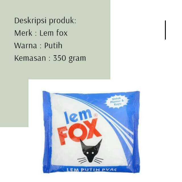 

LEM FOX PUTIH