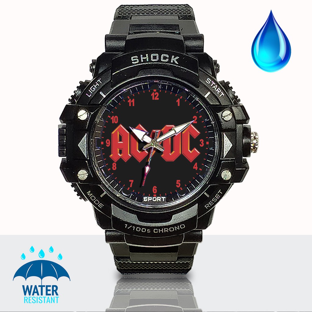 (JOS GANDOS BOS) Jam Tangan  ACDC - 12 (Exclusive)