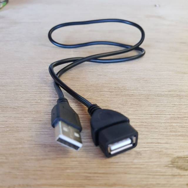 Jual Kable Usb Kabel Usb Untuk Tas Male Female Cm Perpanjangan Usb Usb Extender Cm