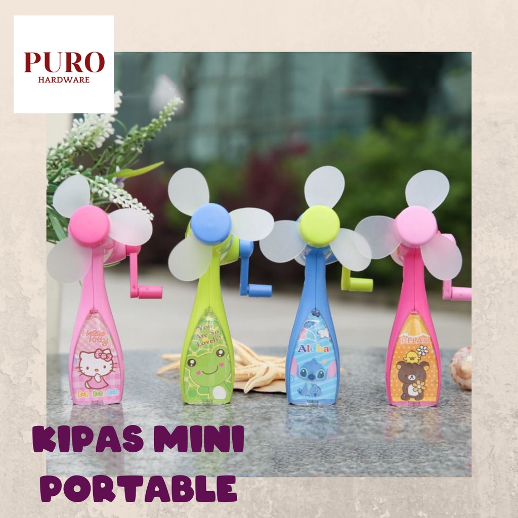 Kipas Mini / Kipas Tangan / Mainan Kipas / Kipas Puter / Mainan Kincir