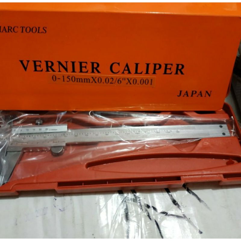 sigmat jangka sorong manual 6 inch vernier caliper jangka Sorong alat ukur
