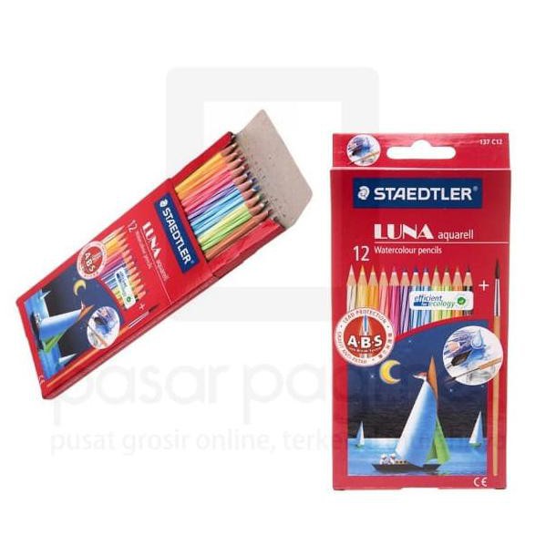 

Sale!! Staedtler Luna Aquarel Panjang Pensil Warna Isi 12 Pcs Terbaru