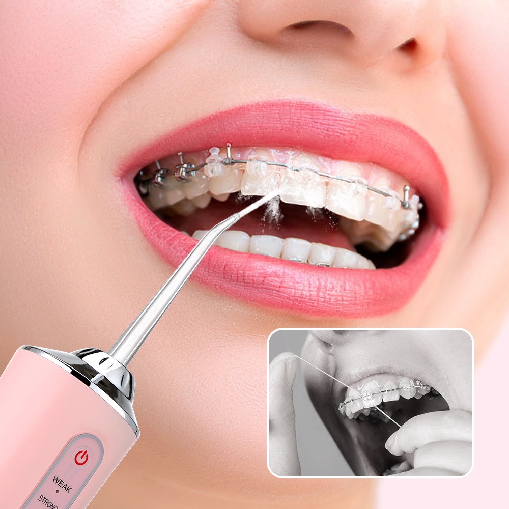Oral Irrigator Smart Electric Water Flosser Dental Gigi Oral Care Dental Scaler Teeth Portable USB Rechargeable