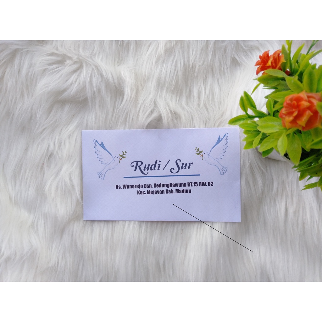 

amplop kondangan, custom,nama,alamat,cantik