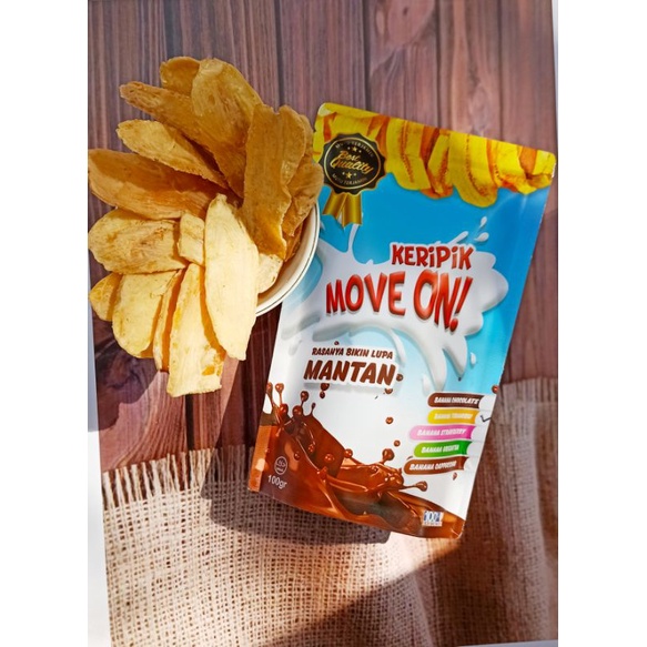 

kripik Pisang Move on Rasa Tiramitsu