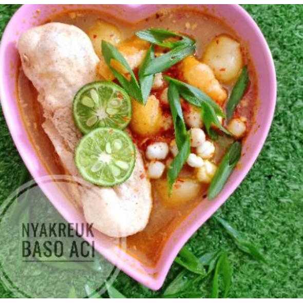 

Nyakrek Bakso Aci - Cilok Kuah Instant - Bacigar