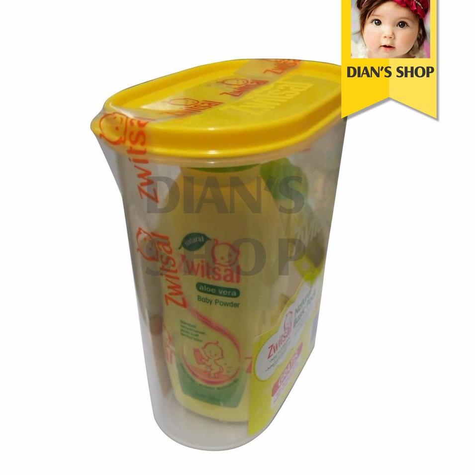 ✧ ZWITSAL Paket Sabun Toples - Paket Kado Bayi New Born - Paket 4 In 1 . ☇