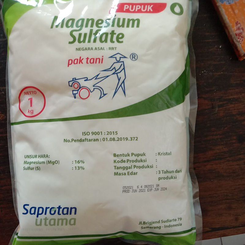 magnesium sulfate kemasan 1kg