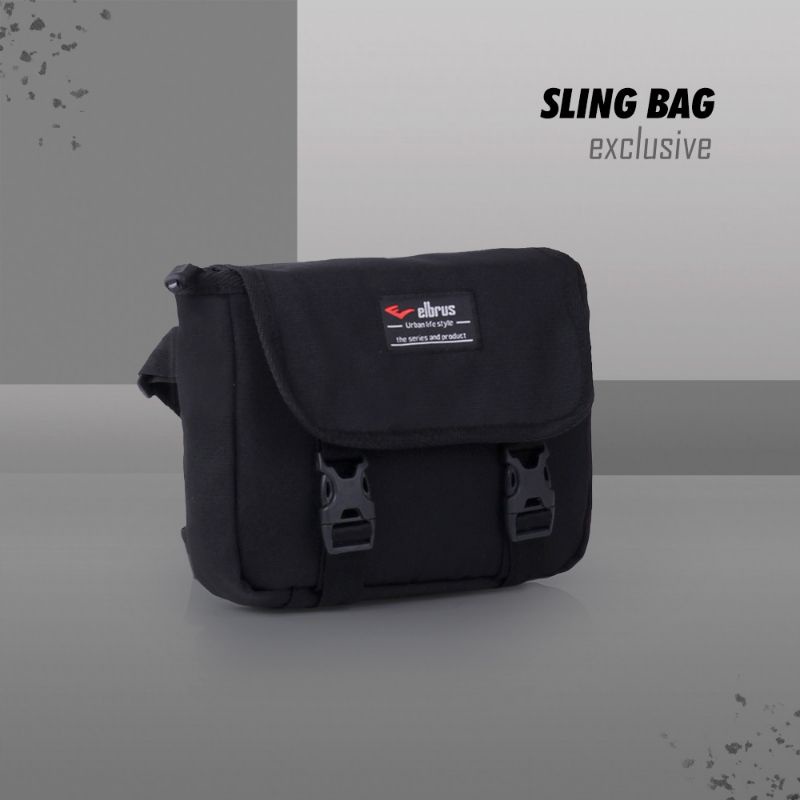 Tas Sling Bag Pria Wanita Terbaru Tahan Air Premium Material | Fuku Slingbag Selempang Lucid Tourer Shoulder Bag