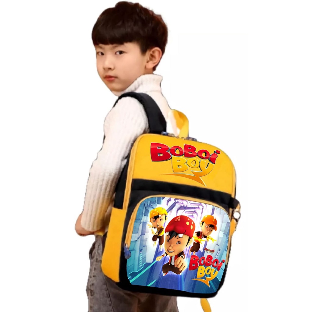 Tas Ransel Anak Sekolah Laki - Laki TK SD Paud Karakter BOBOIBOY PRINITNG PERBARU 2022