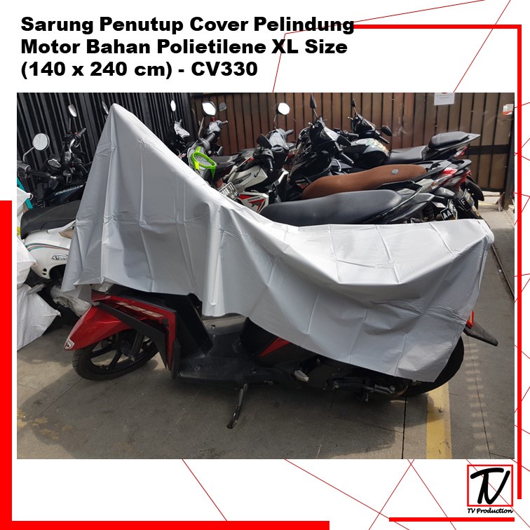 MURAHHH Cover Sarung Pelindung Sepeda dan Motor Matic - UV-2000