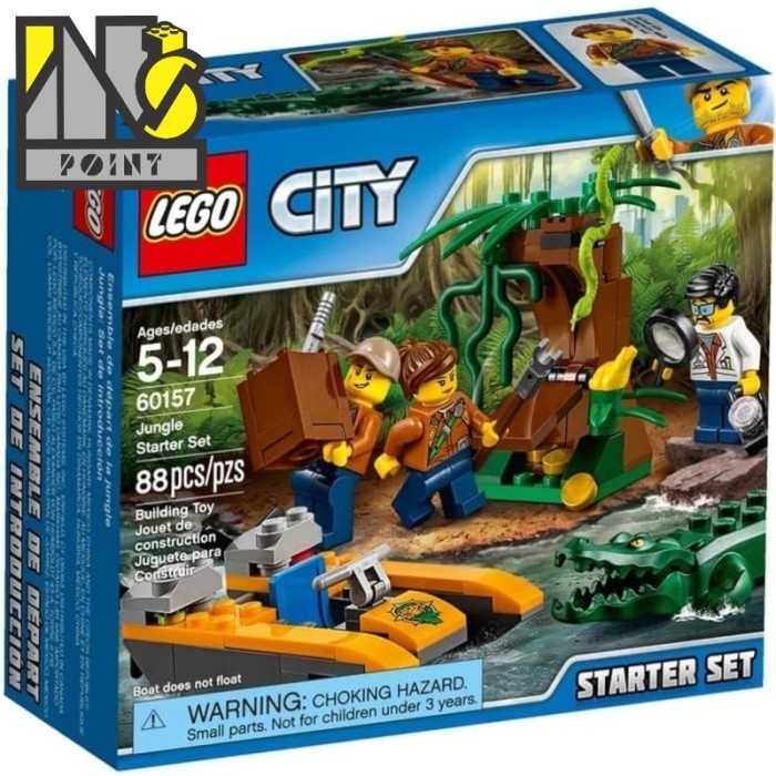 Jual Lego 60157 - City - Jungle Starter Set Indonesia|Shopee Indonesia