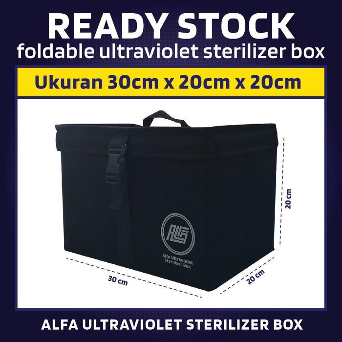 

Bf31Gf Alfa Box Sterilizer Uvc Light Disinfection Kotak Uv Steril Disinfektan - Set 30X20X20