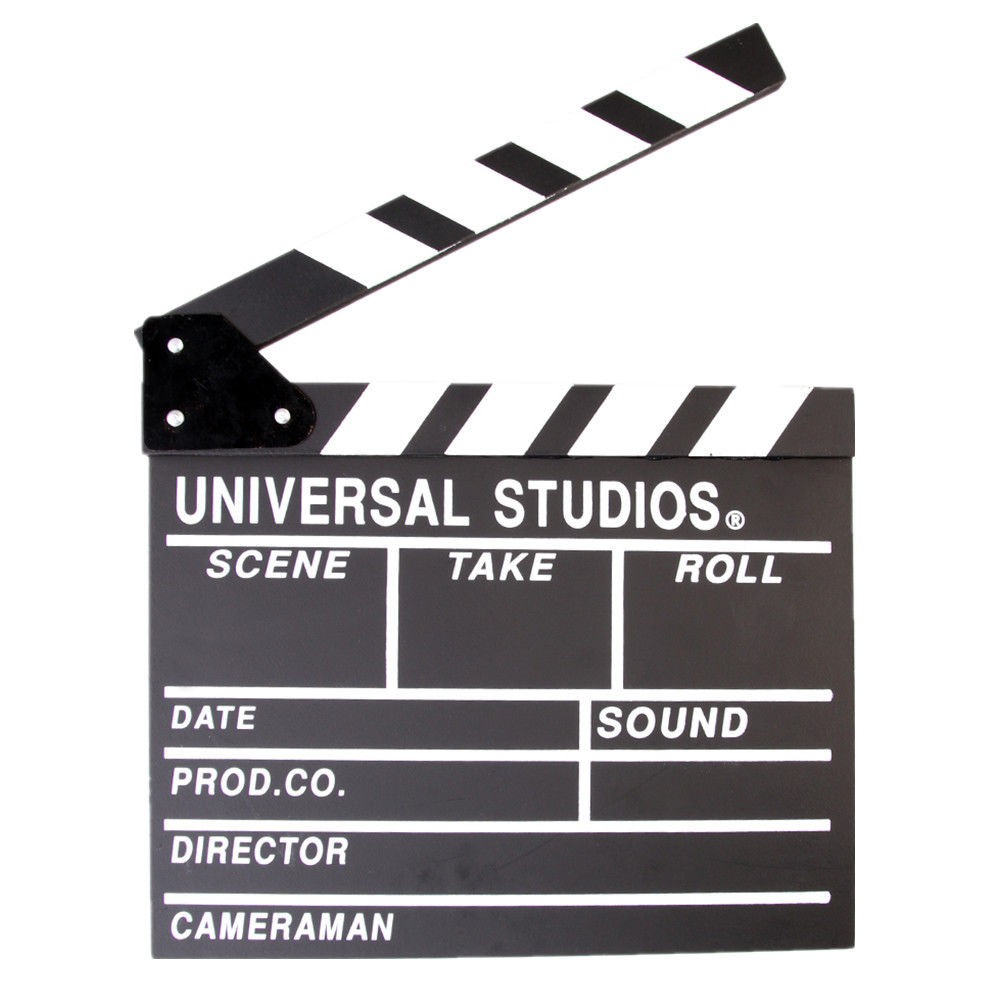 

129 Clapper Board Papan Tulis Shooting Syuting Film Universal Studios