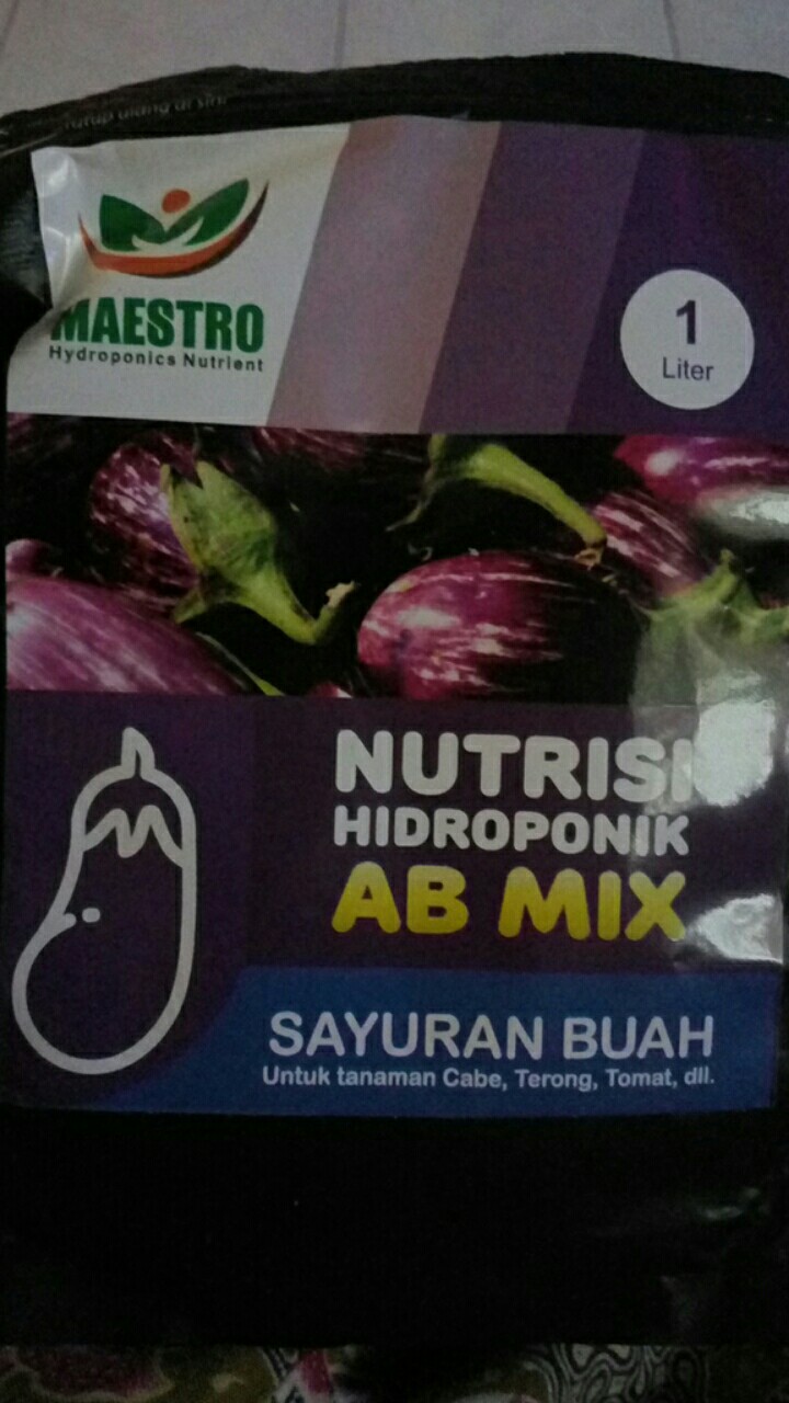 Nutrisi Ab Mix Maestro Sayuran Buah (1 L)