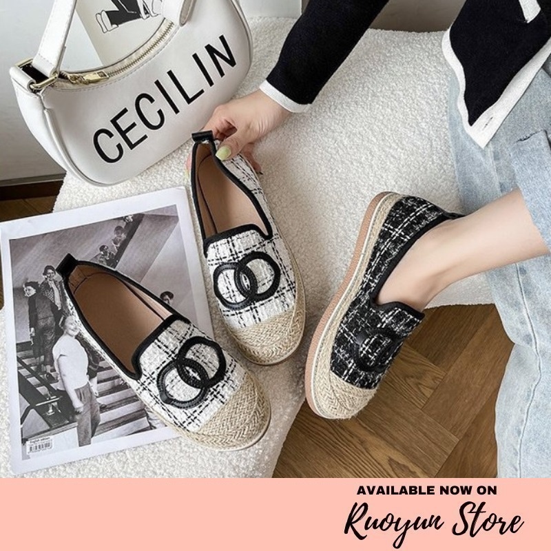 RYX - Liney Infinity Sepatu Slip-On Wanita Fashion Casual - Ori Import