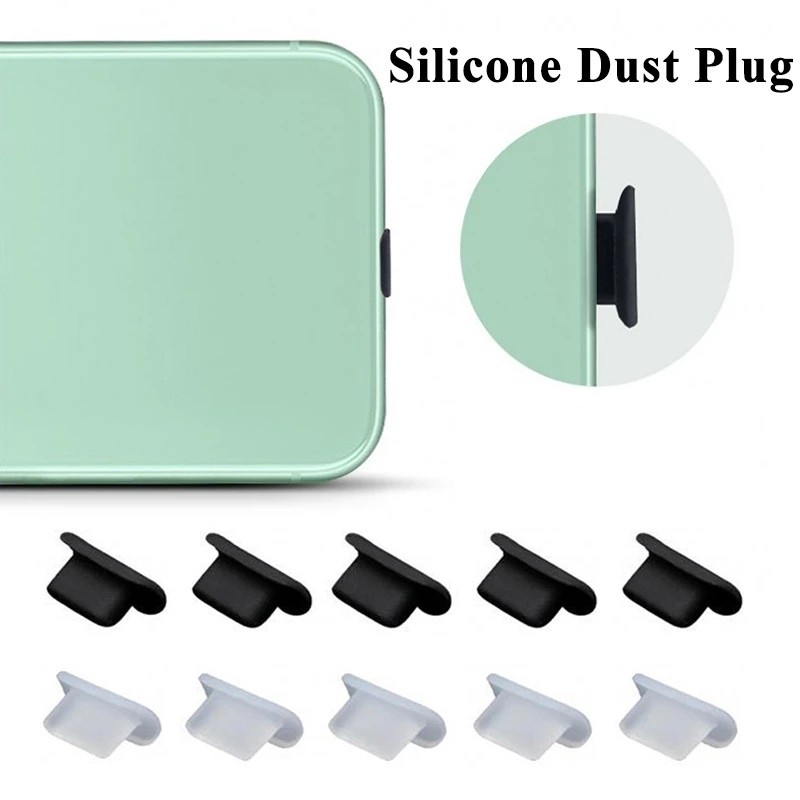 Silicone Material Dustproof Charging Port Cover For Iphone 6 / AirPods