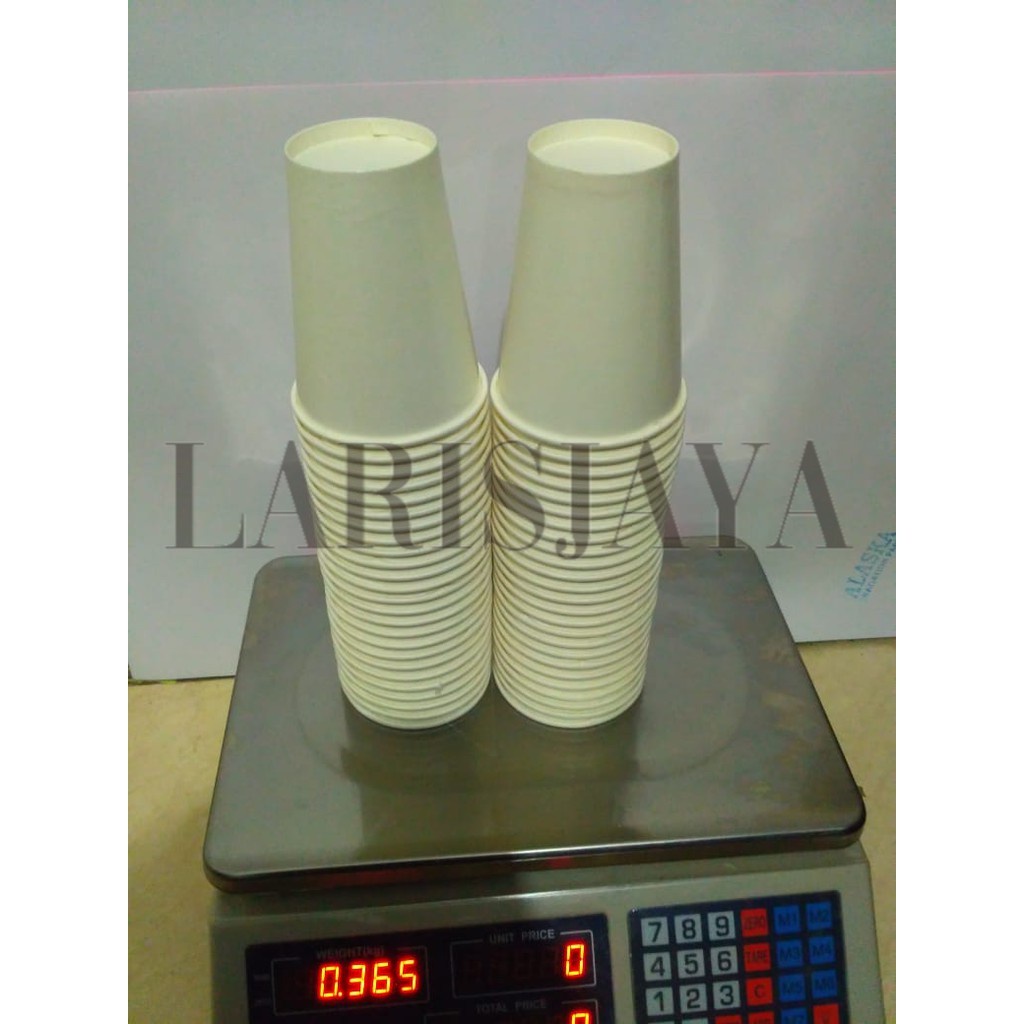 MURAH NIH Paper Cup Cold Uk. 14 Oz (Isi 50 Pcs)/Cup Kertas/Gelas Cup/Cup Gelas
