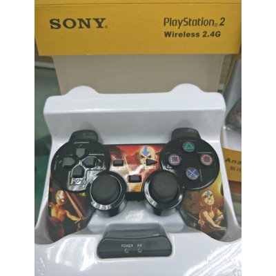 Jual Joystik Stick Stik Wireless PS2 Motif Gambar Murah