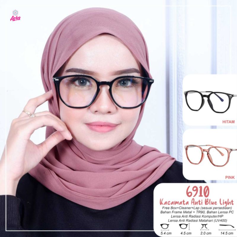 NEW KACAMATA ANTI BLUE LIGHT 6910 BY ASTA
