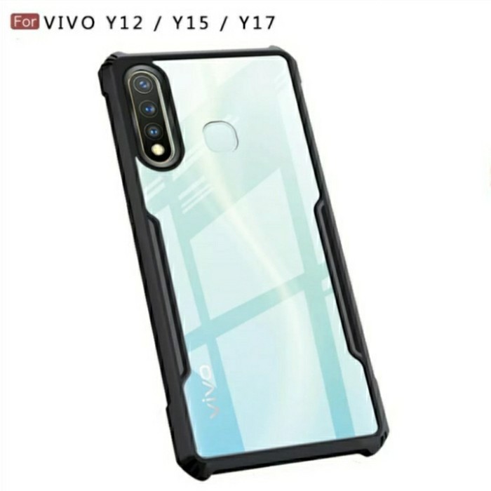 Clear Case Vivo Y17 - Softcase Shockproof Vivo Y17 Y12 Y12i Y15 Y11 - SC