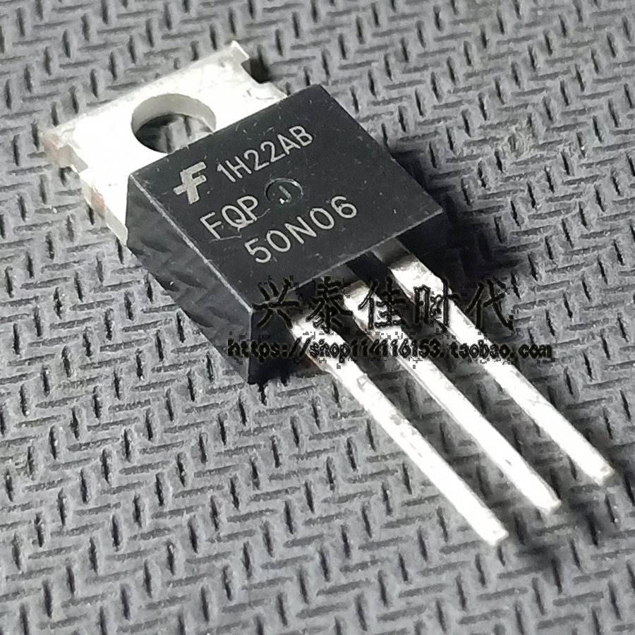 5Pcs Ic 50n06 Fqp50N06 50a/60v To-220