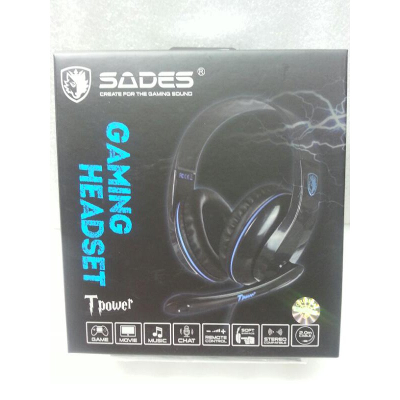 gaming headset SADES SA-701 TPOWER