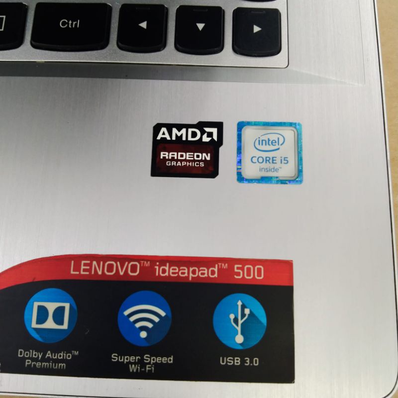 Laptop LE Ideapad 500-14ISK Ram 8GB Core i5 gen5 SSD 256 VGA 2GB Mulus Sangat