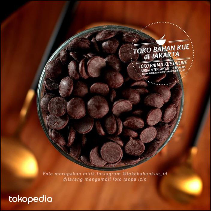 

CALLEBAUT 60% DARK CHOCOLATE COUVERTURE 500GR COKLAT BAKING COIN PAHIT