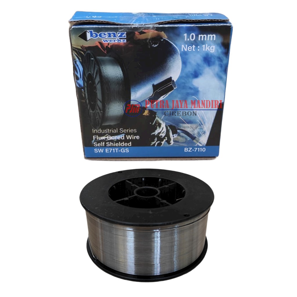Benz Kawat Las 1 Kg Kawat Las Flux Core 1.0 - Kawat Las MIG 1 KG