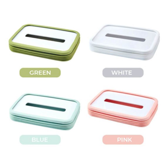 993 Tempat Kotak Tisu Silicone Foldable