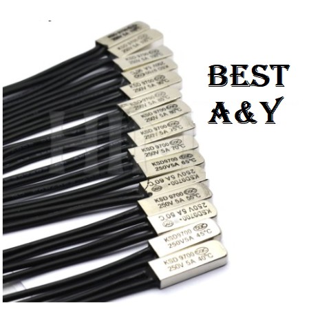 Sensor Suhu Temperatur Thermostat Thermal KSD9700 Bimetal 250v 5A