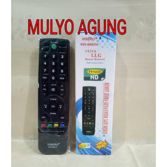 Remot LCD LG/Remot TV Led LG Visero