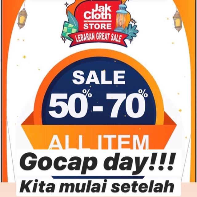Kaos Tshirt Mules Gocap Day Original brand Lokal Jakcloth Store Bogor