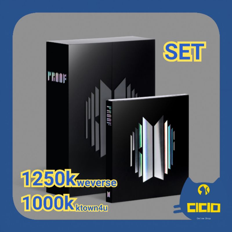 [PO] BTS • Anthology Album Proof (Standard Edition + Compact Edition) Weverse Ktown4u