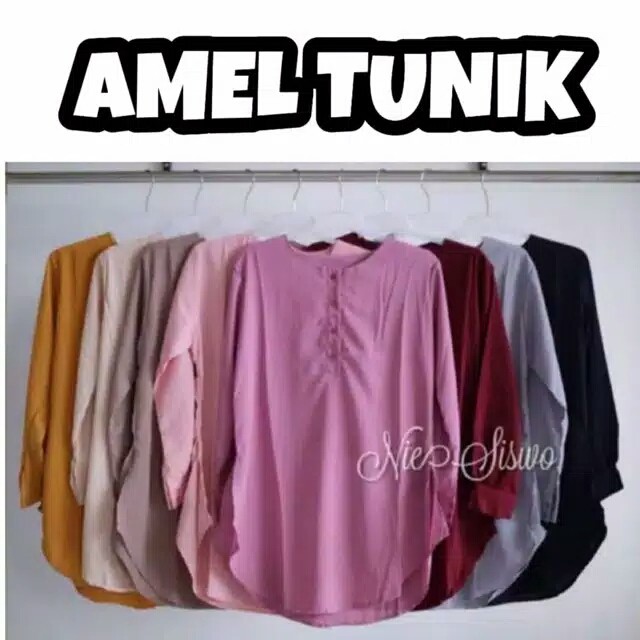 G. DUMA TUNIK || DUMMA AMEL TUNIK //tunik polos bahan wolfis