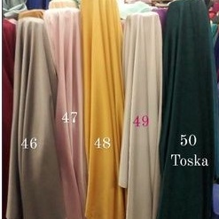 Bahan maxmara silk/Kain maxmara/putih