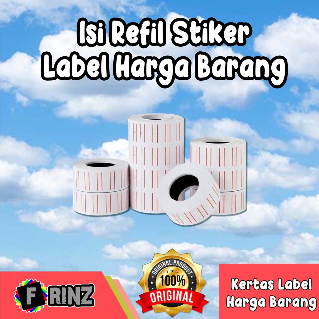 

ATK ~ Refil Isi Label Harga Barang / Price Label Roll