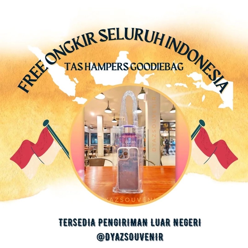 

PROMO Tas souvernir tas mika Tumblr tas mika pvc tas goodiebag ready