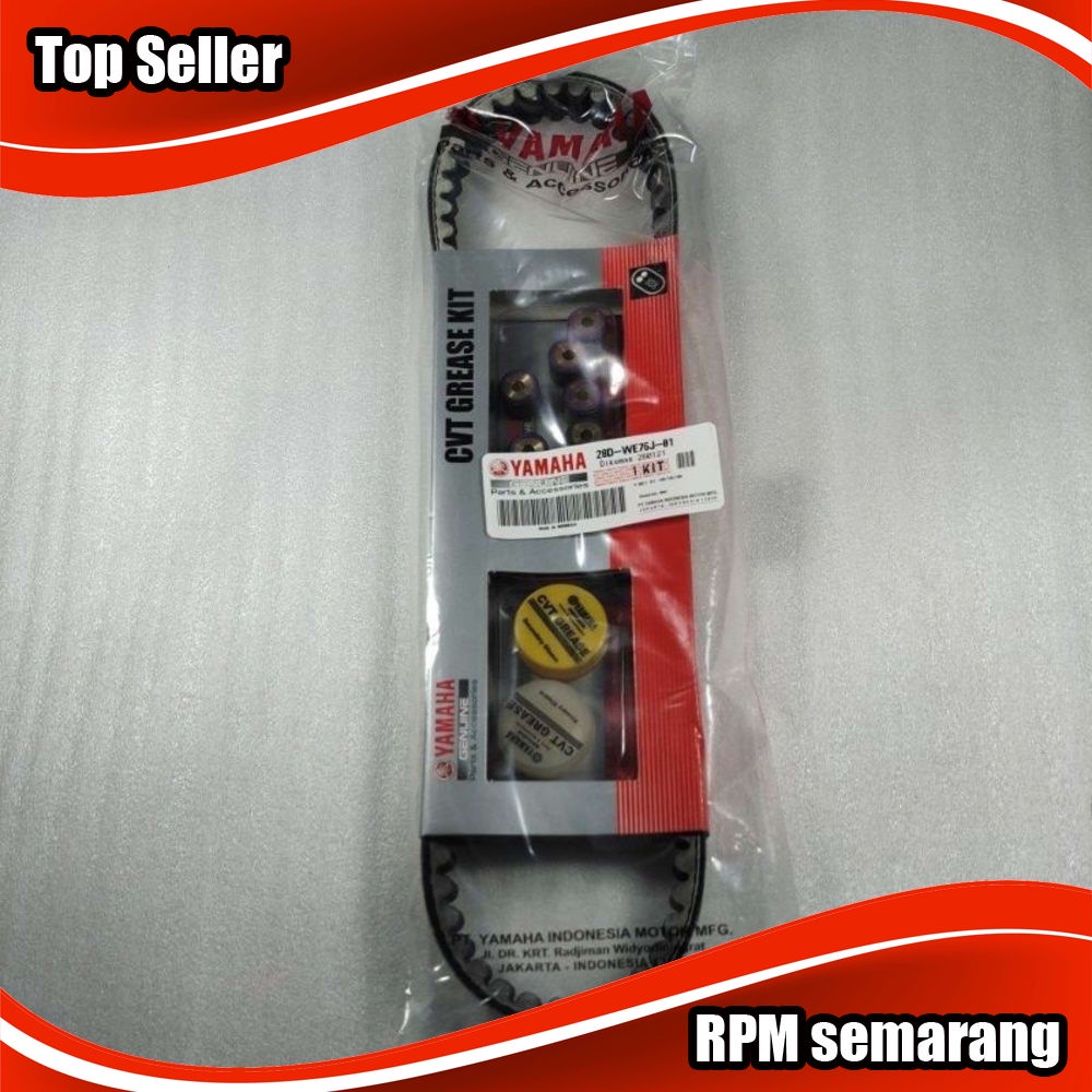 Van belt V-Belt set Yamaha Mio Soul karbu - Mio Smile - Mio Sporty Original 28D-WE76J-01