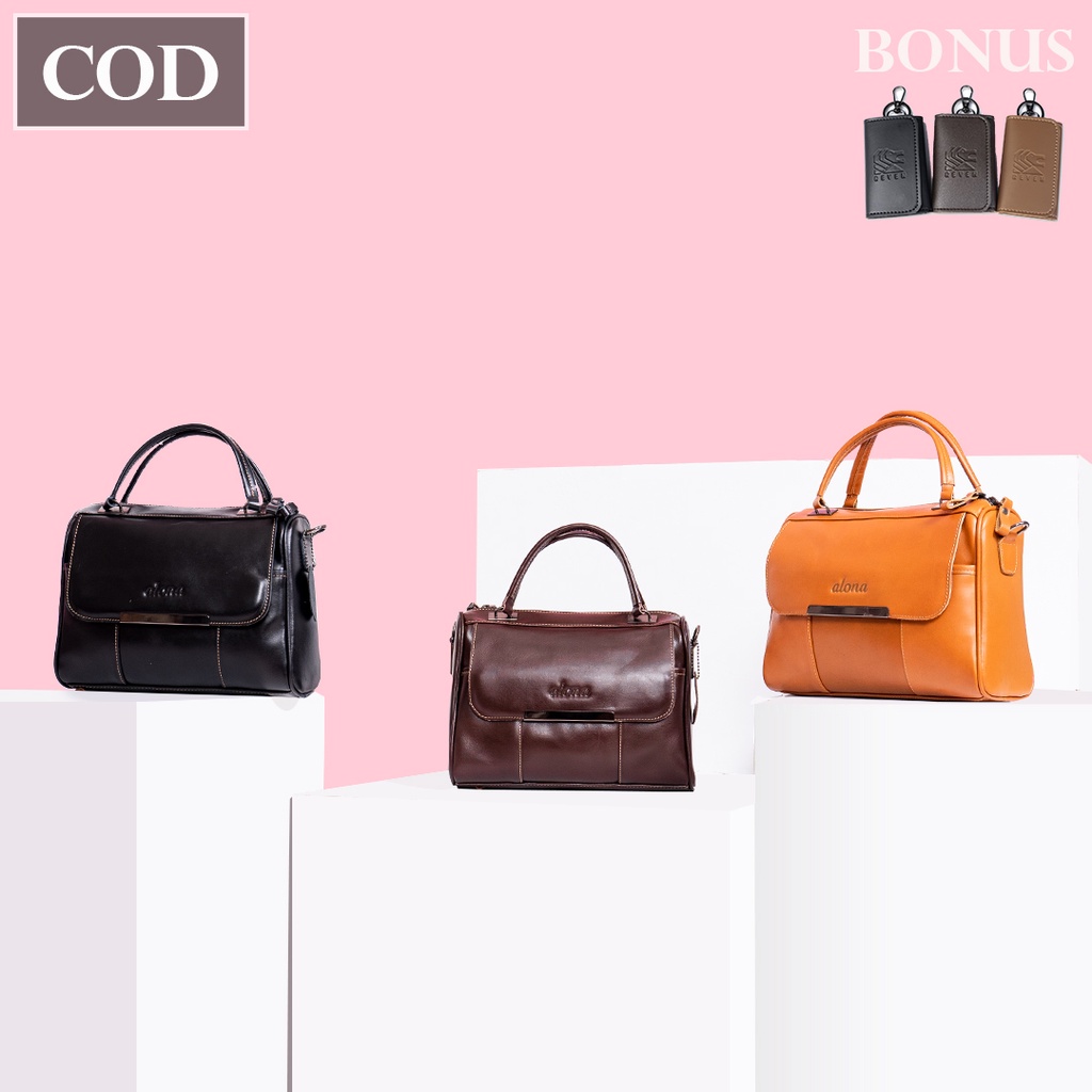 Tas Wanita Kulit Sapi Asli Alona Hestia Bag Original