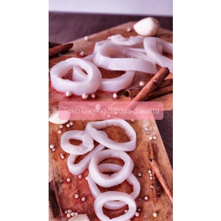 

Cumi Ring Frozen / Camalari Frozen 1kg