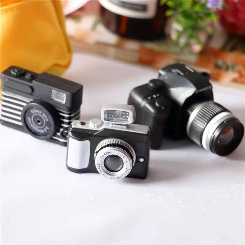 Toper Pajangan Miniatur Kamera Mini Topper Action Kamera DSLR Poket