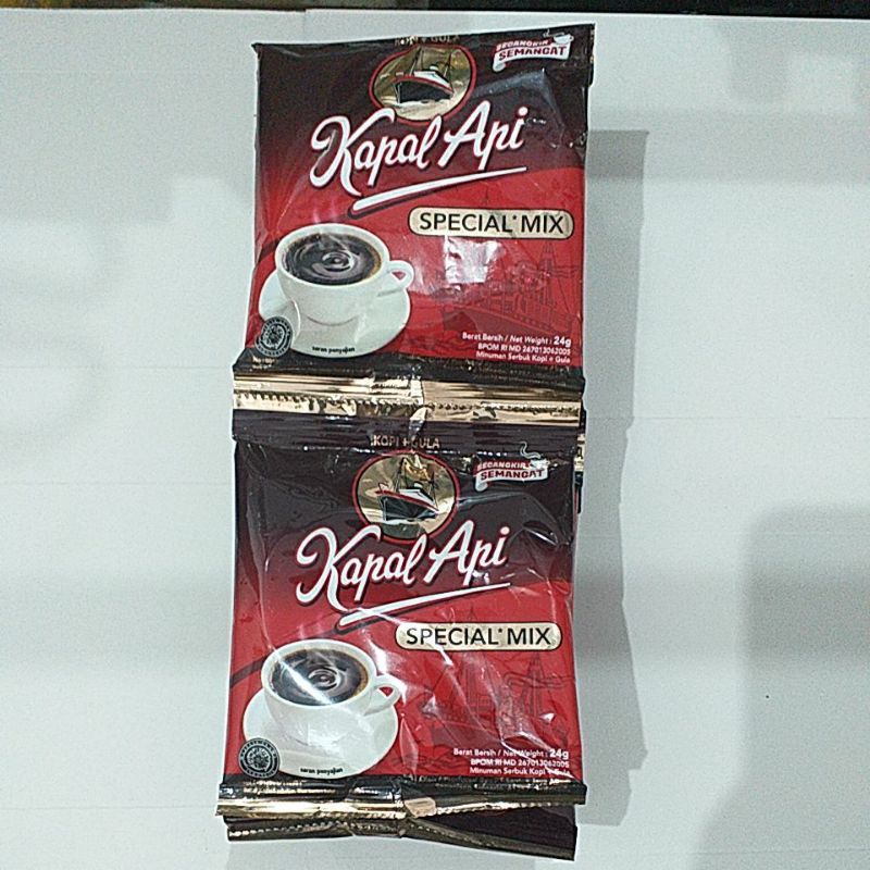 

Kopi Kapal Api Special Mix 24gr (1 renteng isi 10pcs)