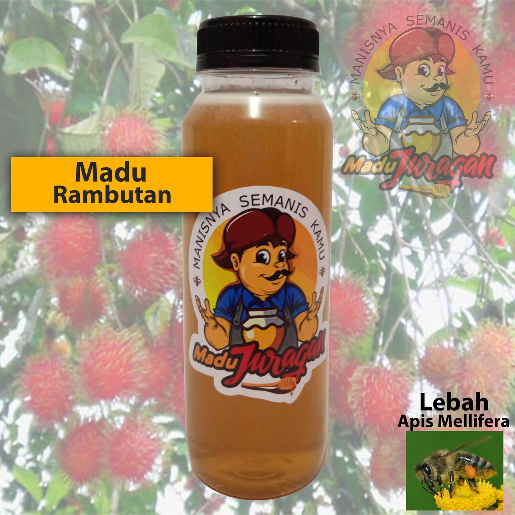 

Madu Rambutan (250ml) - Madu Juragan 100% Madu Asli & Madu Murni