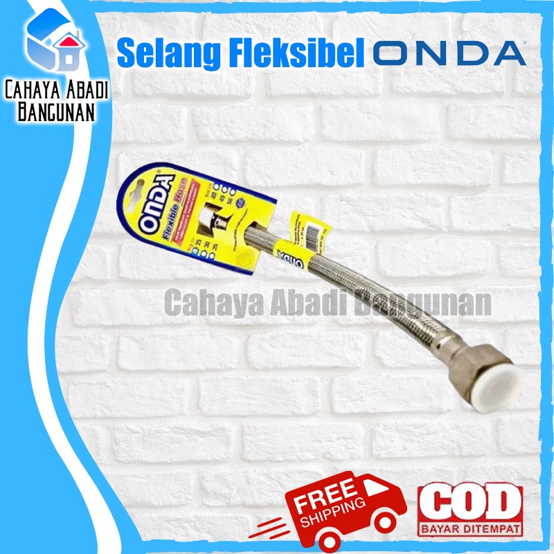 Selang fleksibel flexible wastafel kloset Toilet ONDA 50cm