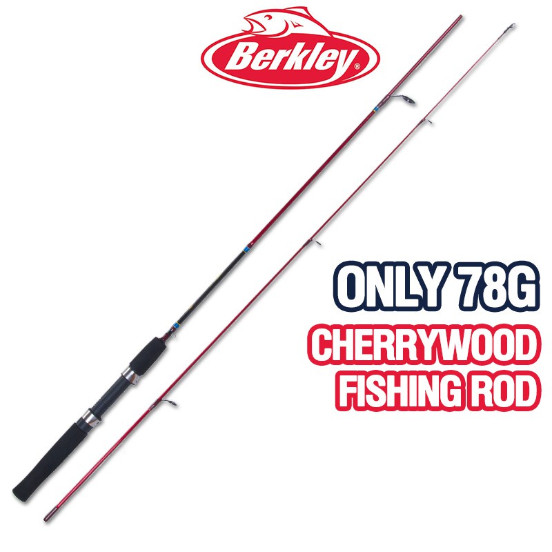 Berkley Joran Pancing Bahan Cherrywood Dengan Handle Eva M / ml