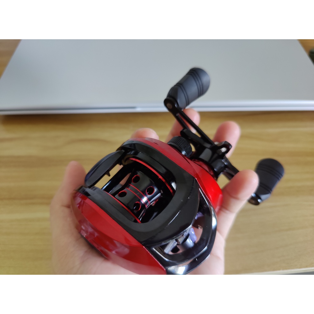 reel baitcasting kiri murah 18+1 BB tangan kiri 10kg max drag reel bc Baitcasting Reel reel pancing