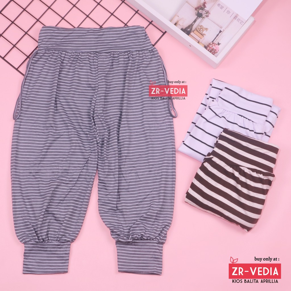 Aladin Salur 7-12 Tahun / Celana Anak Perempuan Panjang Murah Pants Harian Bahan Kaos Adem