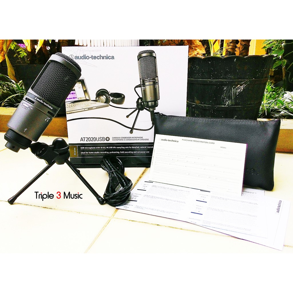 Audio Technica AT2020USB | AT2020 USB | AT2020USB+ Mic condenser USB